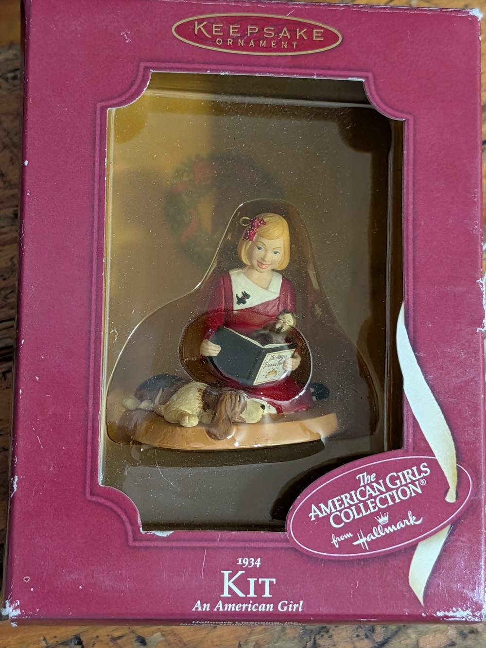 Hallmark Keepsake 'Kit, An American Girl' Red Figure